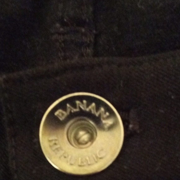 Banana Republic Women's Black Dress Pants with Ankle Zipper Accents Pre-owned - Picture 9 of 16